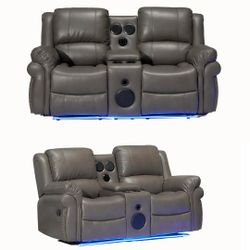 Loveseat And Chair In Offer *** Conjunto De Reclinables En Oferta Especial 