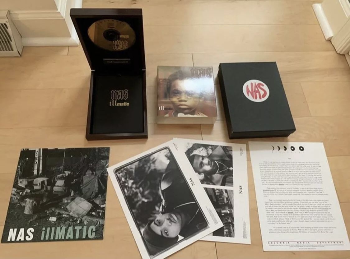 Nas - Illmatic Gold Edition CD Boxset 2000 Copies Made Hip Hop Classic Rap