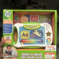Slide To Read ABC Flash Cards 