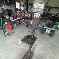 Craftsman 15 1/2-inch drill press. power drill