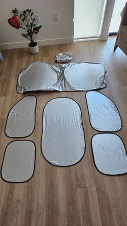 Windshield sunshade 6 pcs.