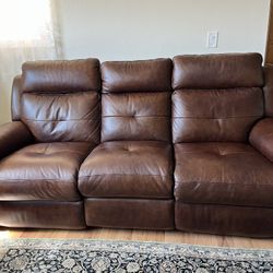 Real Leather Reclining Couches
