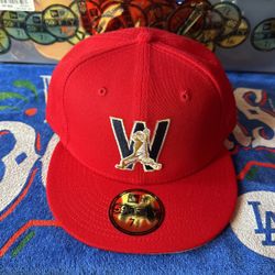 New Era, 59FIFTY, Red/Navy Blue, 7 1/2
