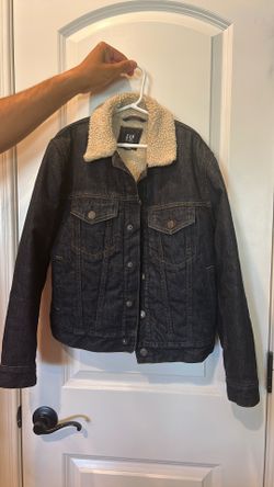 Gap Sherpa Jean Jacket Boy Large