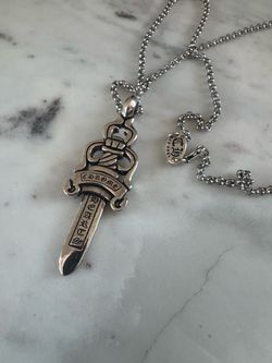 Chrome hearts dagger pendant