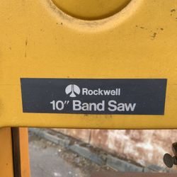 Small Rockwell bandsaw
