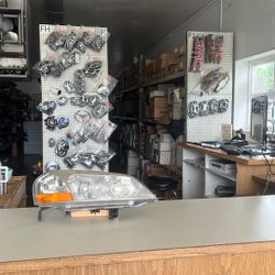 2007 Honda Civic Headlight Passenger Side Assembly #404 FC302