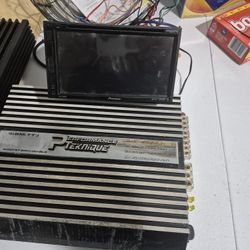 Pionnier Deck 40p Watts. And 700 Watt Amp