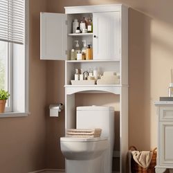 over the toilet storage cabinet