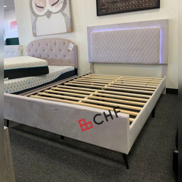 LED Queen / California King  / Eastern King Size Bed Frame 