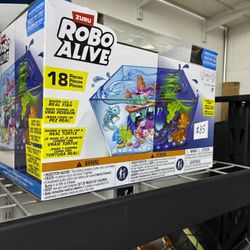 Zuru Robo Alive 18-Piece Aquarium Set