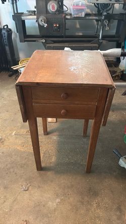 Vintage Wood SideTable