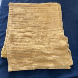 Nice! Blanket Throw - Baby, Youth, Adults - Net Type - Yellow - 82”x68”