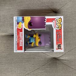 The Simpsons Bartman Funko Pop