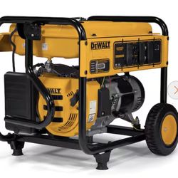 New Dewalt 6500 Portable Generator Gas