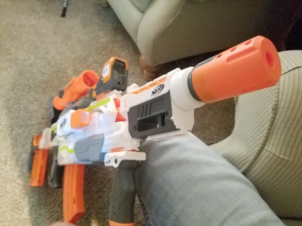 Nerf Modulus with attachments 50$