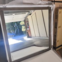Brand New Dresser Mirror. Grey