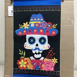 Día  De   Los  Muertos   Hanging    Flag  