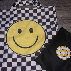 Emoji Tote & Cosmetic Bags
