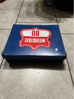 1980s JRI Inc. Interstate 80 Road Playset Case for hot wheels