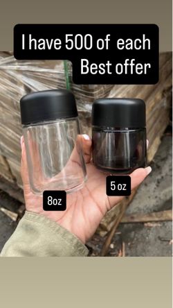 Glass jars