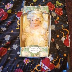 Antique Ceramic Doll 