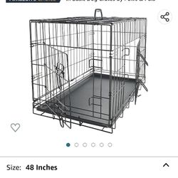 Dog Crate For XXL Dogs 48" Inch 