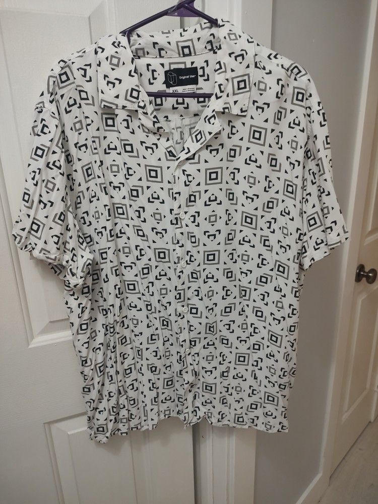 Men's Button-down Casual Shirt (XXL) Original Use