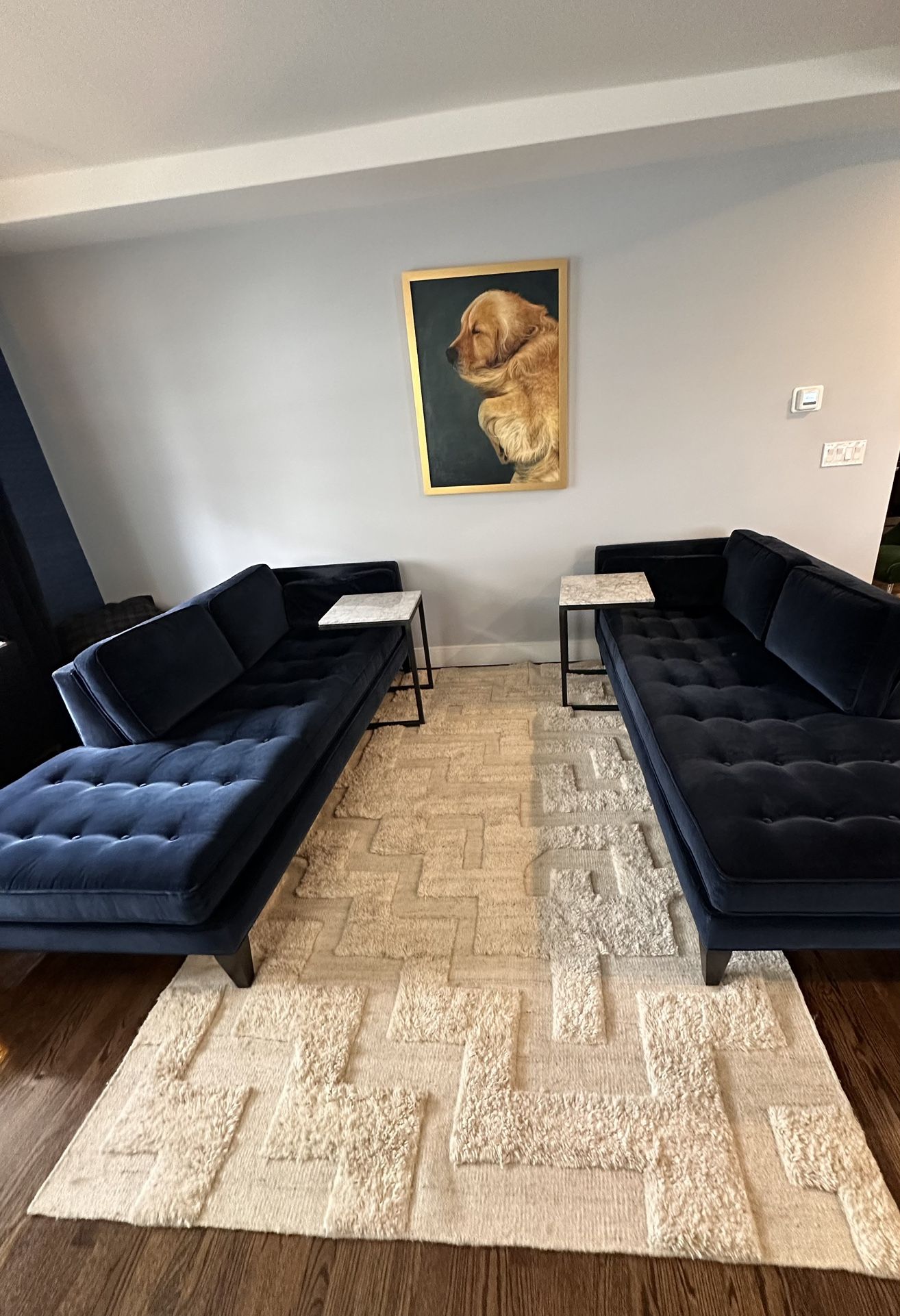 Velvet Chaise