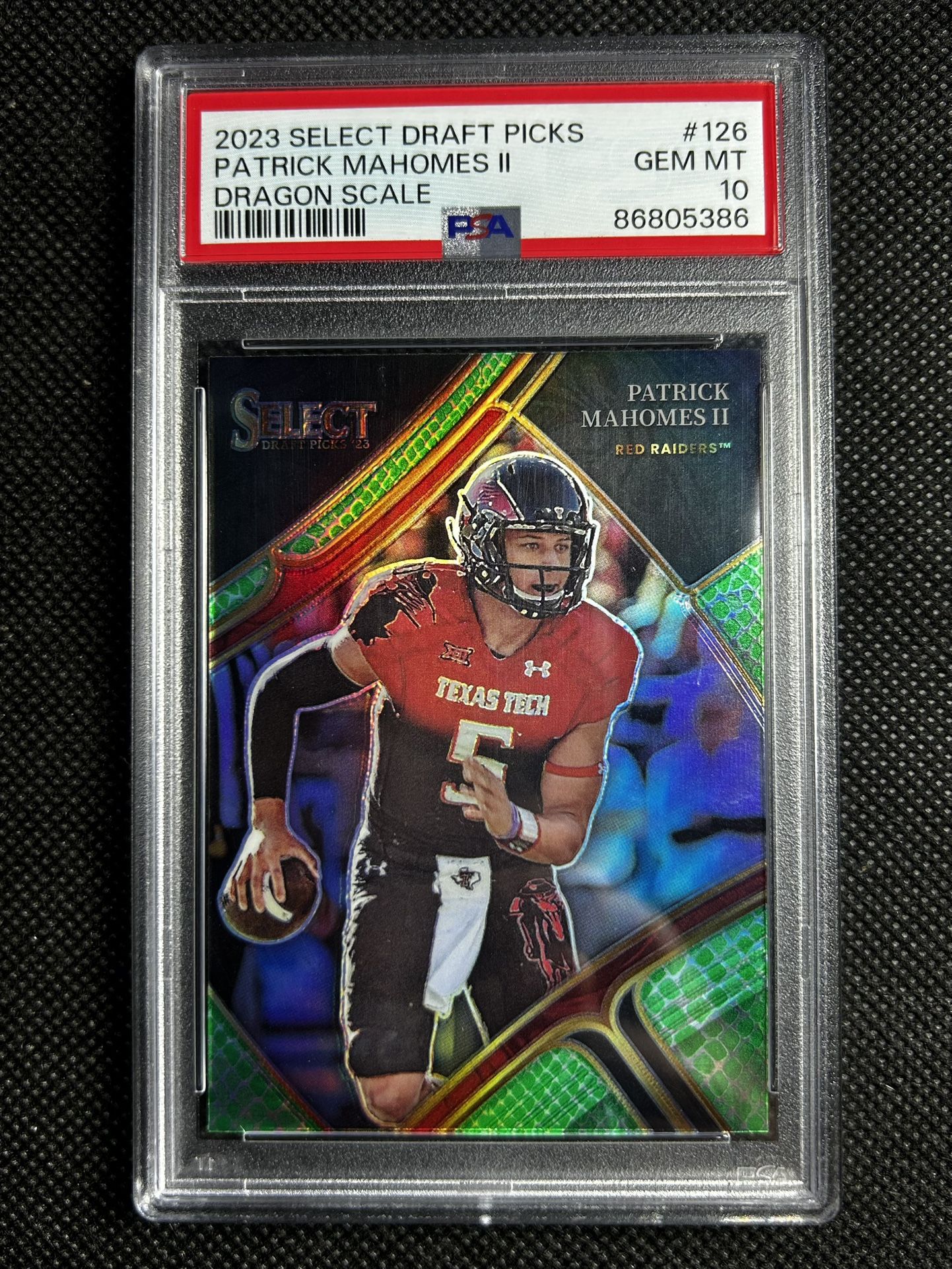 2023 Panini Select DP Dragon scale Patrick Mahomes Psa 10 Gem Mint Kansas City Chiefs🔥🔥🔥
