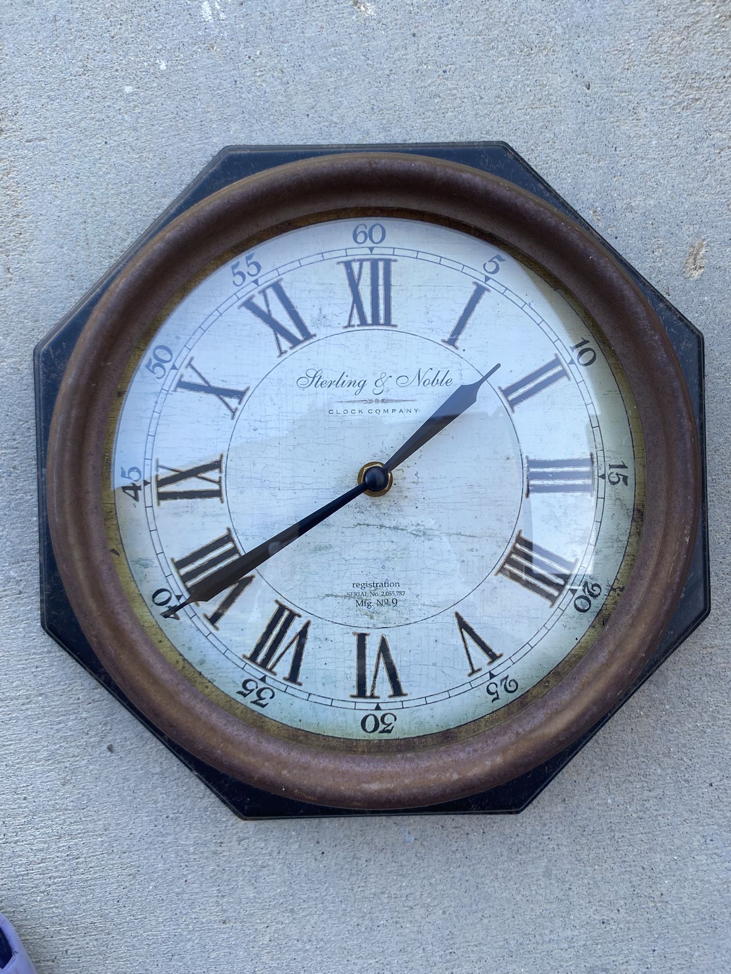 Sterling & Noble Wall Clock