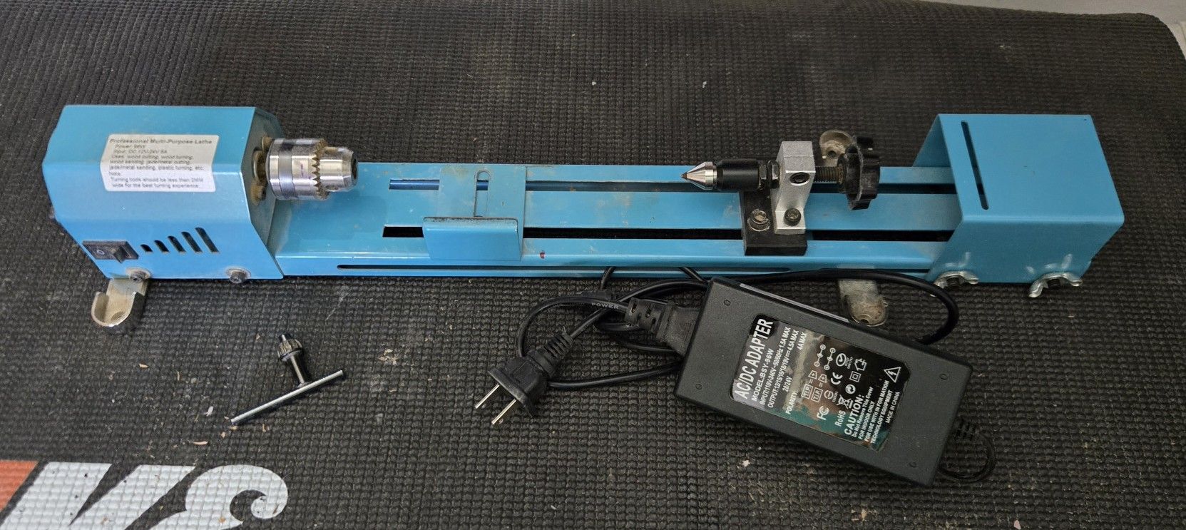 MINI WOOD LATHE - 24 INCH