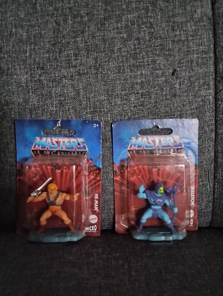He-Man And Skeletor Mini Figs In Box