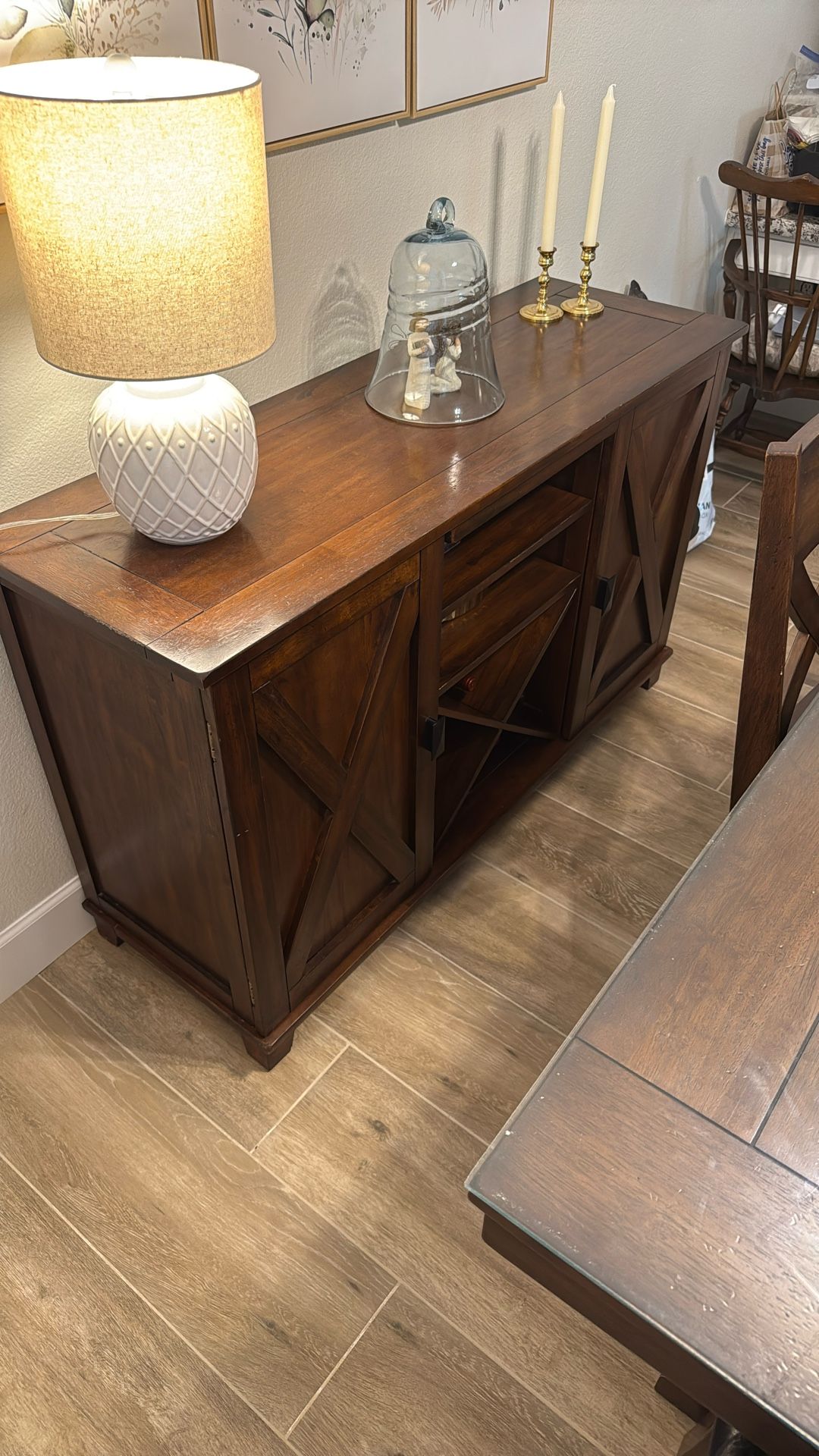 Side Kitchen Table Buffet