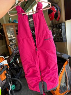 Arctix Kids Snow Bib Pants Pink 18-24m