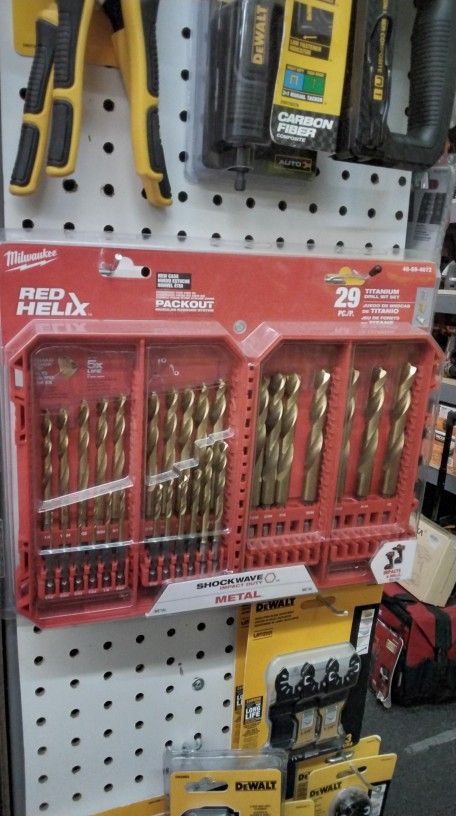 MILWAUKEE 29 PC./ P. TITANIUM DRILL BIT SET