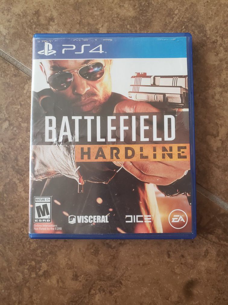 $5 PS4 Battlefield Hardline
