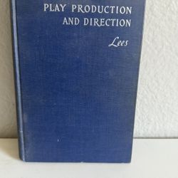VINTAGE Play Production And Direction 1948