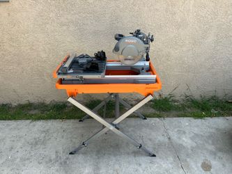 RIDGID 12 Amp 8 in. Blade Corded Wet Tile Saw