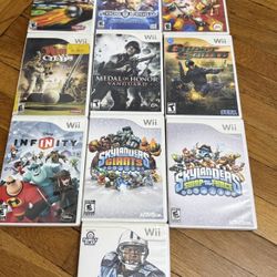 Nintendo Wii game lot 
