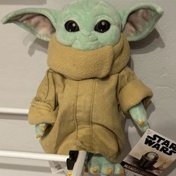 Disney Star Wars Plush The Mandalorian 10” Brand New
