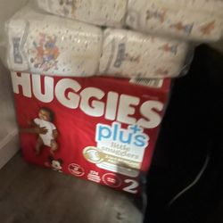Huggies Size 2 Diapers 