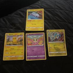 Pokémon Cards 10 For Each