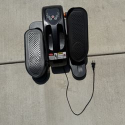 Under Desk Elliptical, Electric Foot Pedal Exerciser, Fully Assembled Seated Elliptical, Compact Portable Elliptical Machine Trainer