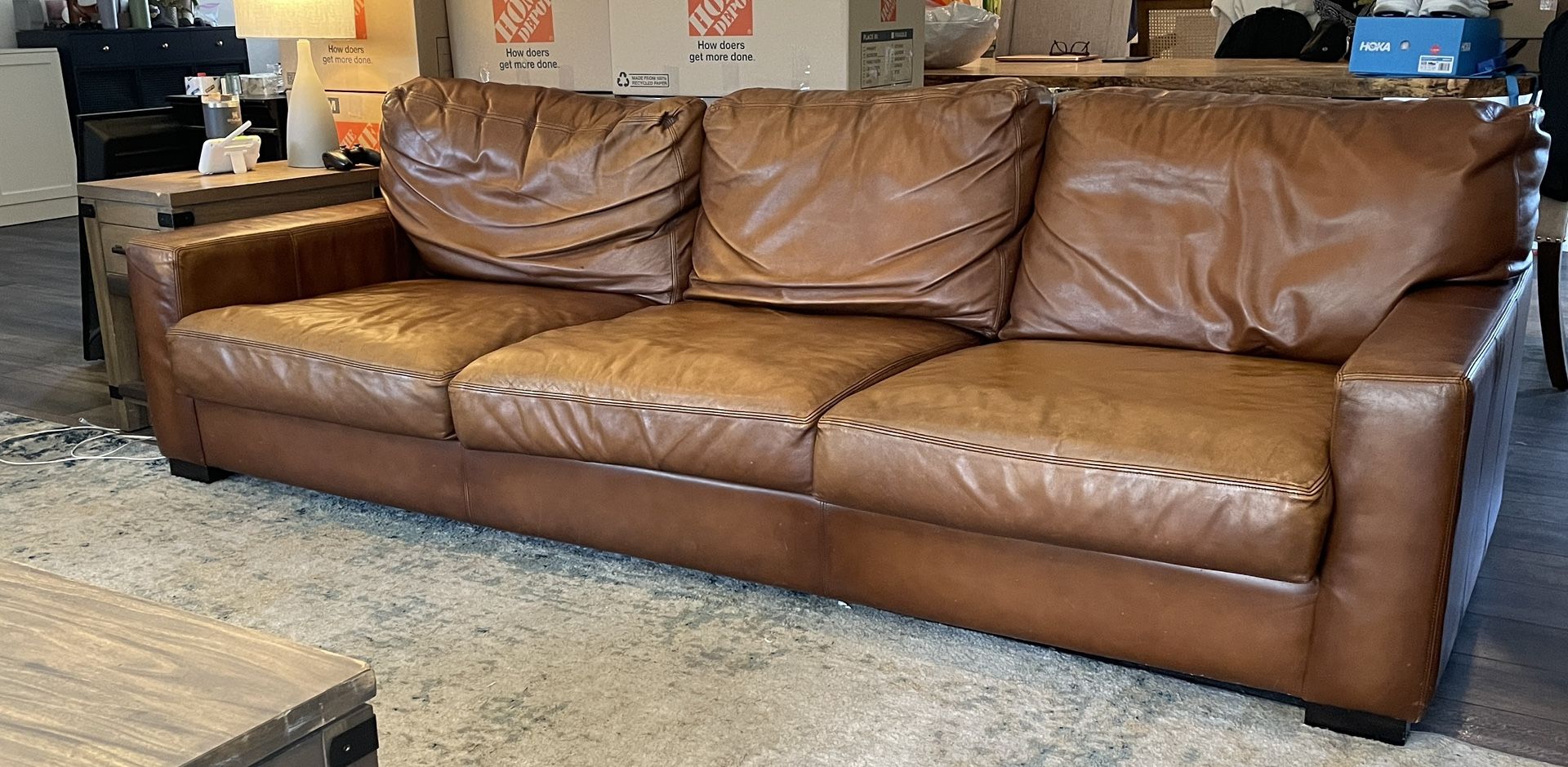 Turner Leather Sofa