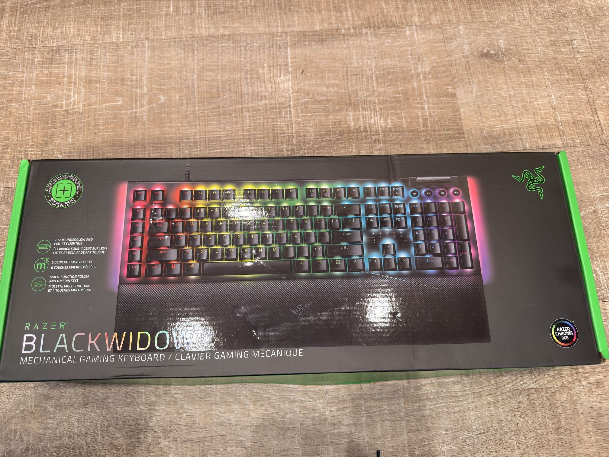Brand New Razer BlackWidow V4 Mechanical Gaming Keyboard