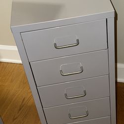 Metal cabinet with drawers Ikea