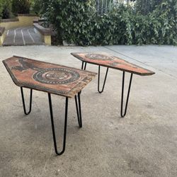 Matching Vintage Side Tables 