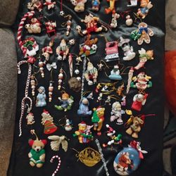 Christmas Tree Orn. Soccer, Disney &Coke