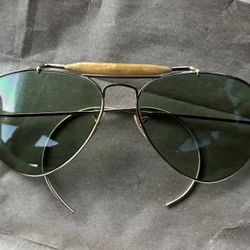 Vintage 10k Gold 1958 Ray-Ban Bausch&Lomb Sunglasses W/ Original Case